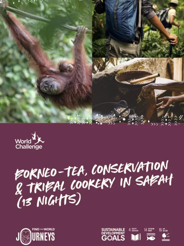 A sample Journey itinerary to Borneo