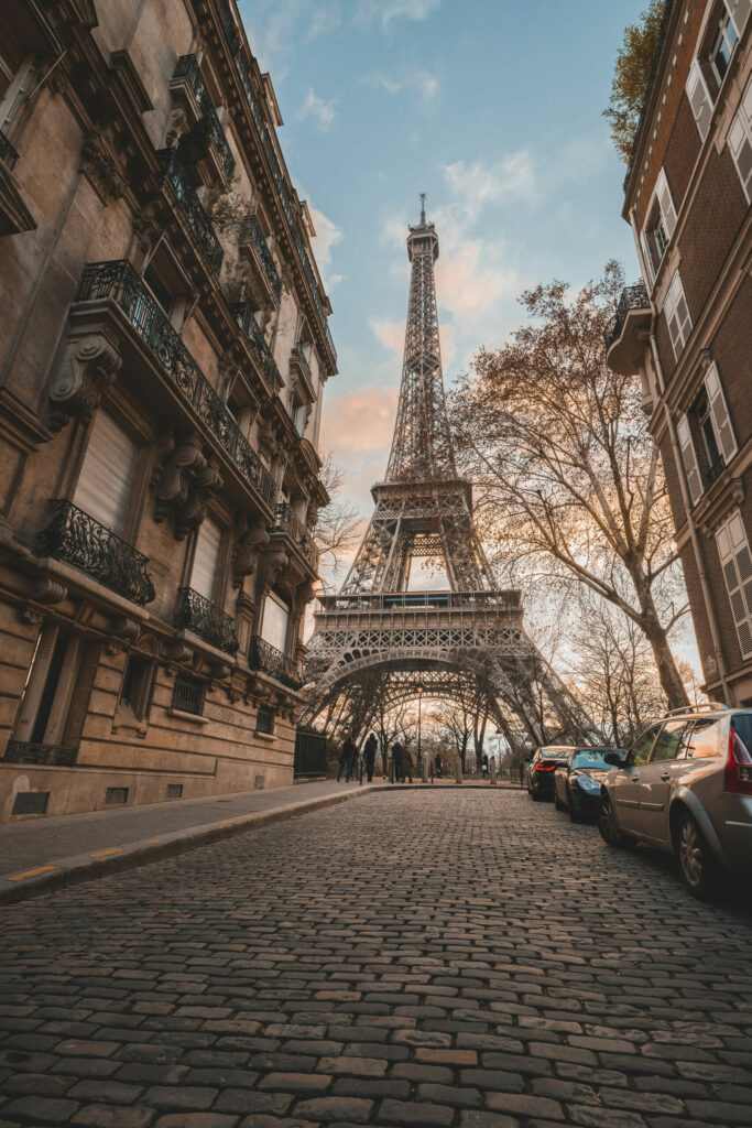 The Eiffel Tower on one of World Challenge's French trips