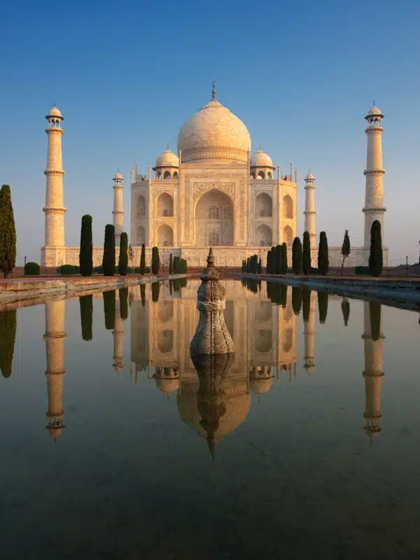 The Taj Mahal on a school expedition to India