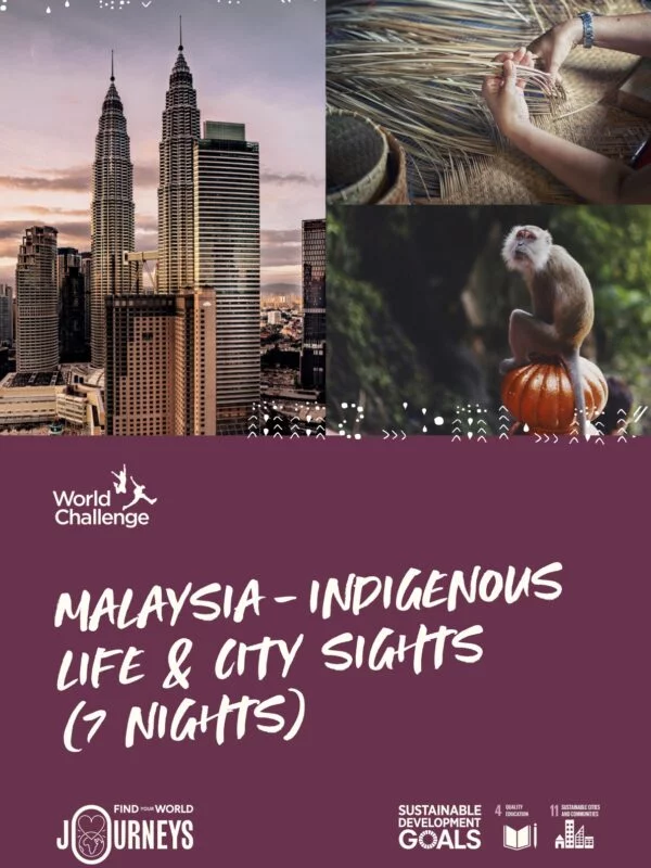 A sample school Journey itinerary for Malaysia