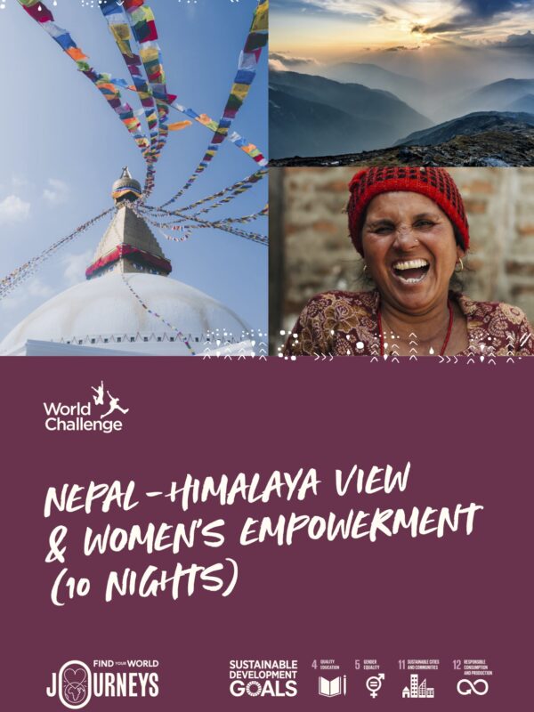An example school journey itinerary to Nepal
