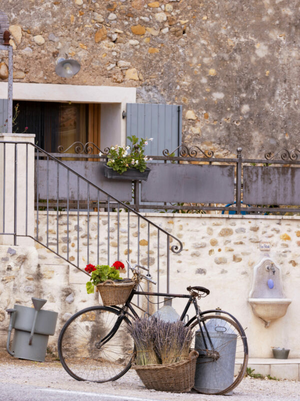 A picturesque French trip scene