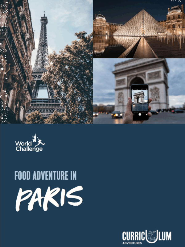 A food adventure in Paris itinerary